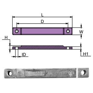 Mercury 8M0012083 Anodes