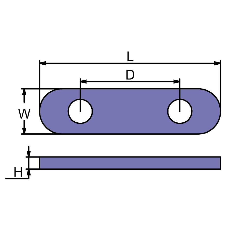 Technical drawing of Hull Anode CMSH5