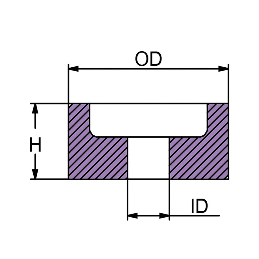 Technical drawing of Suzuki Anode CM5532187J00