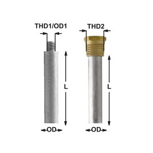 Engine Cooling System Anode – Caterpillar