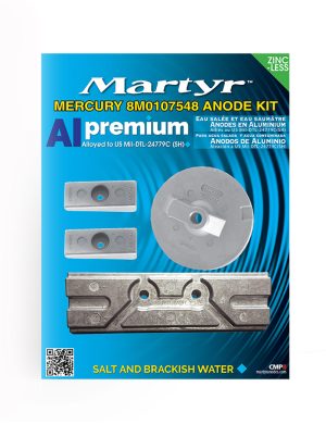Mercury Anode Kit CM8M0107548KITA packaging