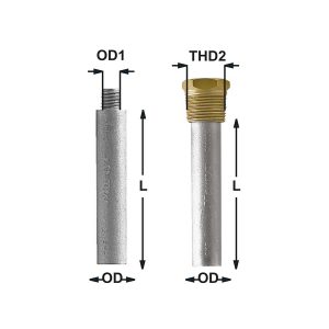 Engine Cooling System Anode – Ford