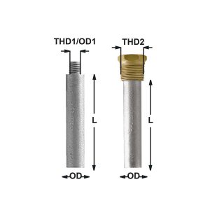 Engine Cooling System Anode – Onan